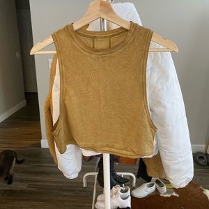 Lululemon cropped muscle tank